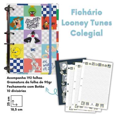 Imagem de Fichário Universitário e Colegial e Mini Ficheiro DAC - Personagens Disney, Minnie, Mickey, Pooh, Stitch, Harry Potter, 