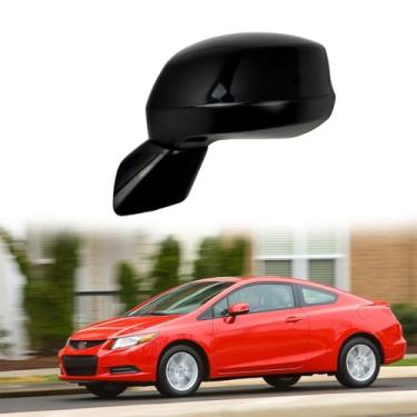 Imagem de Espelho lateral do motorista de carro adequado para HONDA CIVIC 2012 2013 2014 2015 Espelho retrovisor acessórios de espelho retrovisor ajuste elétrico