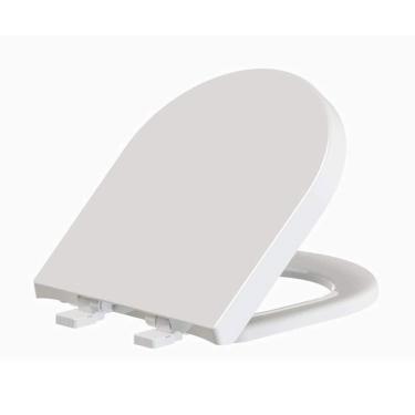 Imagem de Assento Sanitário em Resina Termofixa para as Louças Carrara Link Vesuvio Soft Close Tupan Branco