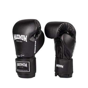 Imagem de Luva De Boxe E Muay Thai Maximum New Classic Black 12OZ