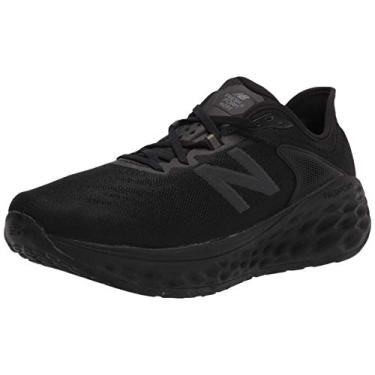 Imagem de New Balance Fresh Foam More V2 Tênis de corrida masculino, Black/Black, 12.5