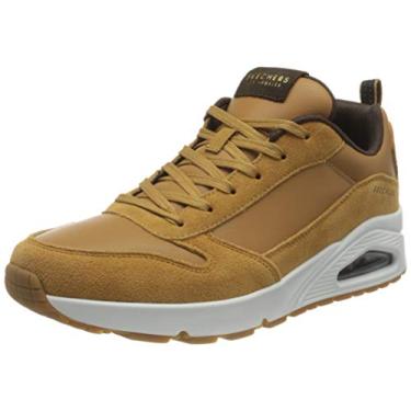 Imagem de Skechers Tênis masculino Uno Stacre, Uísque, 12 Wide