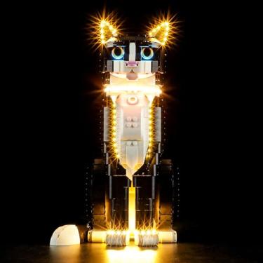 Imagem de MENZAVA LED Light Set Compatible with 21349 Tuxedo Cat Ideas Building Blocks Model - Model Set NOT Included