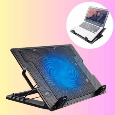 Imagem de Suporte De Notebook Ventilação Com Cooler Led Resfriador - Oberon