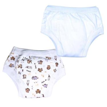 Imagem de Kit Infantil Treinamento Desfralde 2UN Absorvente Safari Bco - Minha E
