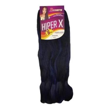 Imagem de Cabelo Jumbo Jumbão Hiper X Kanekalon Tranças Braids Box - HiperX, cor