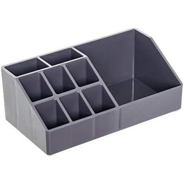 Imagem de Organizador Multiuso Plástico Grosso E Resistente Divisões - metaltru