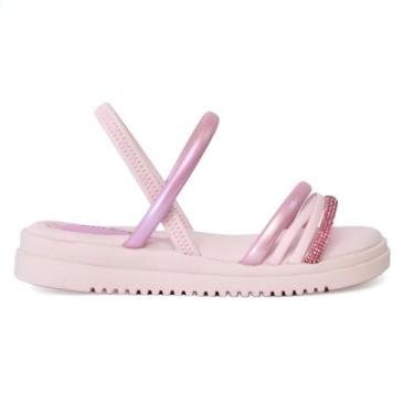 Imagem de Sandália Pink Cats V4512 Infantil, 29, Rosa
