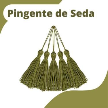 Imagem de Pingente De Seda Tassel - 7.0 cm - 10/50/100 unidades - Enfeite Decora