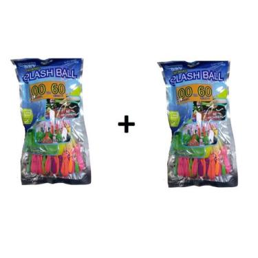 Imagem de Kit 2 pacotes de Bexigas Balão p/ Encher De Água Splash Ball - Company