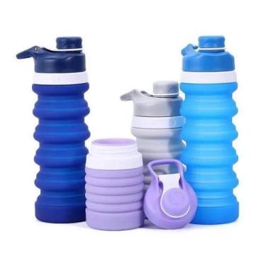 Imagem de 40 Garrafa De Silicone Retrátil Dobrável 550 Ml 2020 - Não Informada