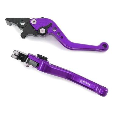 Imagem de Manete Esportivo Pop 100 110i Pop100 Pop110i Stark Race, Roxo