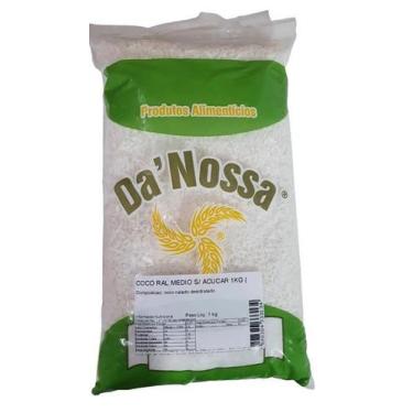 Imagem de Coco Ralado Médio Sem Açúcar 1kg - Cunhapan