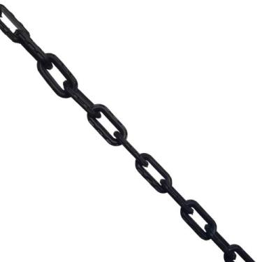 Imagem de 80 Metros Corrente Preto Elo Pequeno Sinalização F103 - Ferreira Mold
