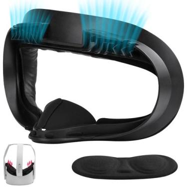 Imagem de Interface facial VR e conjunto de substituição de espuma para Oculus Q