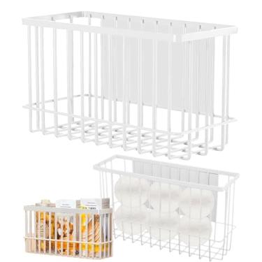 Imagem de Buyyyit Cesto magnético para geladeira, lixeira, secador de bolas, organizador de lavanderia, armazenamento doméstico para sala de aula, escritório, escola