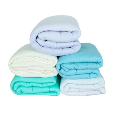 Imagem de Edredom De Berço 100% Algodão Bebê Dupla Face Menino Menina - Maria's 