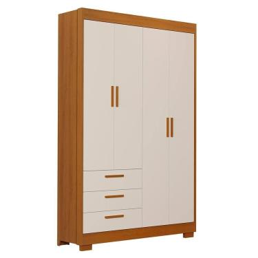 Imagem de Guarda Roupa Infantil Zaki 4 Portas e 3 Gavetas - Reller Móveis