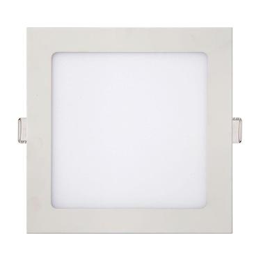Imagem de Painel de Led Embutir Quadrado 18W Kian Branco Bivolt
