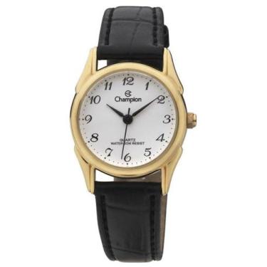 Imagem de Relógio analógico feminino champion dourado ch25089m
