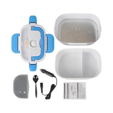 Imagem de Marmita Térmica 12V 220V Com Plugue EU, Aquecimento Rápido, Para Viage