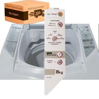 Imagem de Adesivo Painel Compativel Lavadora Brastemp Clean 8kg Bwc08 - rfw