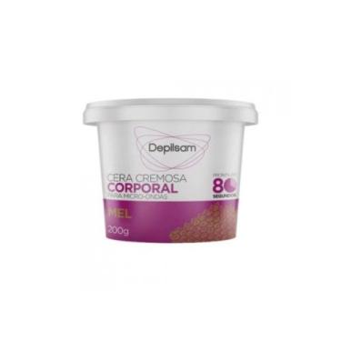 Imagem de Cera Depilatória De Microondas Depilsam Mel 200g