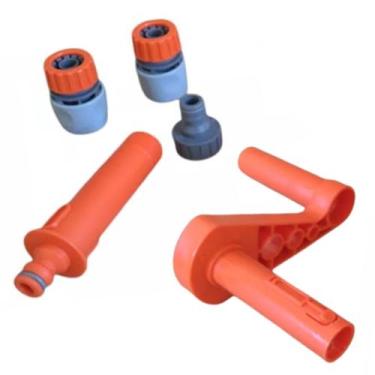 Imagem de Kit Enrolador Tramontina com Manivela Eixo Engate Adaptador