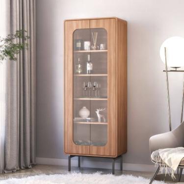 Imagem de Cristaleira 2 Portas Otto Espresso Mòveis Freijó