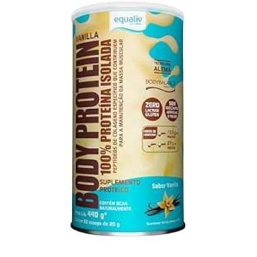 Imagem de Body Protein Sabor Vanilla 100% Proteína Isolada Zero Carbo 440g - Equ
