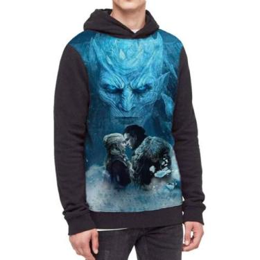 Imagem de Moletom Com Capuz Game Of Thrones Ref:194 - smoke, Preto, G