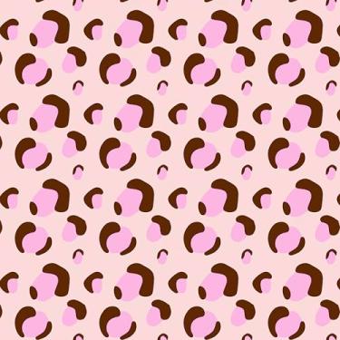 Imagem de zoé&yifan Papel de parede aconchegante de inverno descasque e cole 45 cm x 599 cm estampa de leopardo e avelã em creme chocolate marrom blush rosa, papel de contato autoadesivo removível para sala de