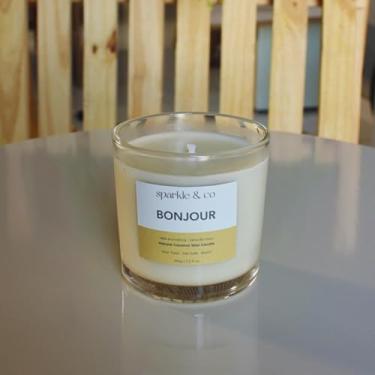 Imagem de Vela Aromática Artesanal "Bonjour" Sparkle & Co