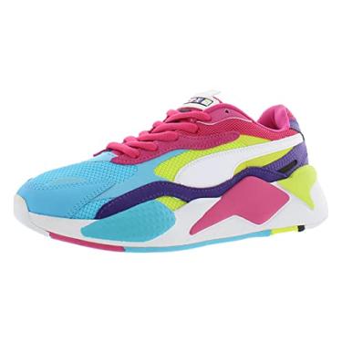 Imagem de Tênis Puzzle feminino PUMA RS-X3, Beetroot Purple/Puma White, 6