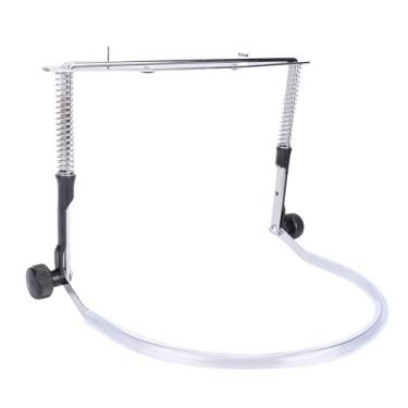 Imagem de Depisuta Suporte para Gaita, Suporte de Pescoço para Gaita Ajustável de Liga de Aço, Suporte para Gaita Profissional de 10 Furos para Adultos, Desempenho de Entusiastas de Música