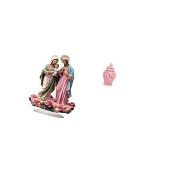 Imagem de Vaveren Decoração de Mesa de Acrílico DIY, Enfeite de Mesa Exclusivo, Decoração para Casa para Canto de Férias, Lareira, Pote de Gengibre de Cerâmica, Pote de