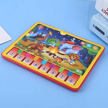 Imagem de Generic Brinquedo Tablet Infantil para Educação Infantil, Leitura de Música, Brinquedo de Aprendizagem, para Bebês, Certificado EN71 (2602A)