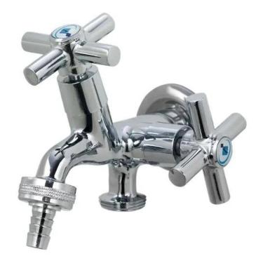 Imagem de Torneira Metais Econ Maquina De Lavar Roupa E Tanque Dupla S