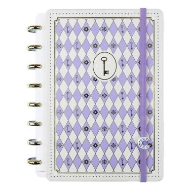 Imagem de Caderno Inteligente A5 Isa Akkari Purple Key 80 Folhas Cia52367 - Ci