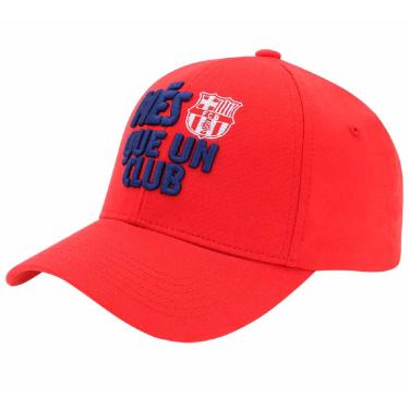 Imagem de Boné Barcelona SuperCap Més Que Un Club Aba Curva Adulto Tamanho:Único;Cor:Vermelho