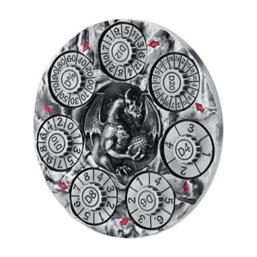Imagem de Spinner Dice Set Role Playing Board Games Accessories Good Choice Accessories for DM,