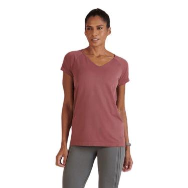 Imagem de Camiseta Manga Curta Feminina Roupa Academia Ginástica Fitness Lupo-Feminino