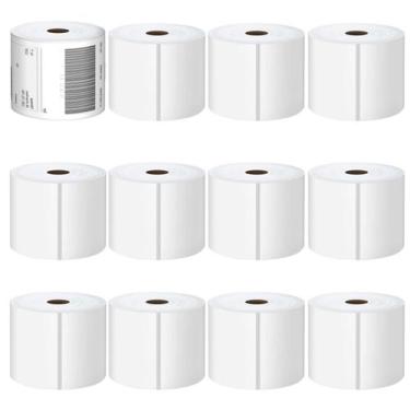 Imagem de Etiquetas Térmicas de Envio Muotich 4x6 (900 Etiquetas) - 2 Rolos