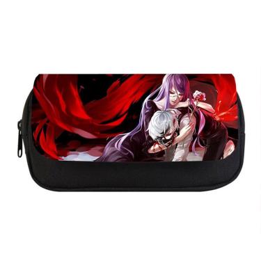 Imagem de Estojo para lápis Tokyos Ghouls Cartoon Anime de grande capacidade