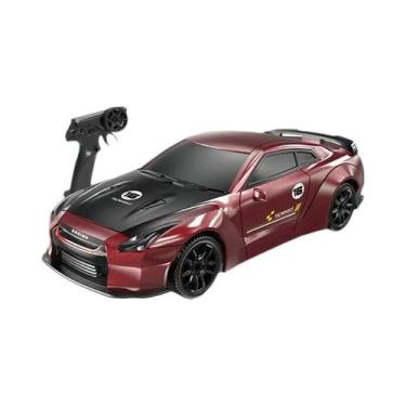 Imagem de Carro De Drift RC Com Iluminação Colorida, Escala 1:43, Controle Remot