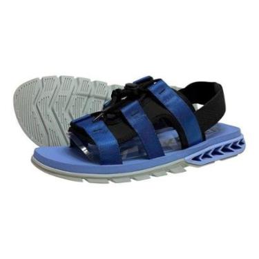 Imagem de Chinelo Kenner Black Panther Rakka Papet Masculino Azul-Masculino