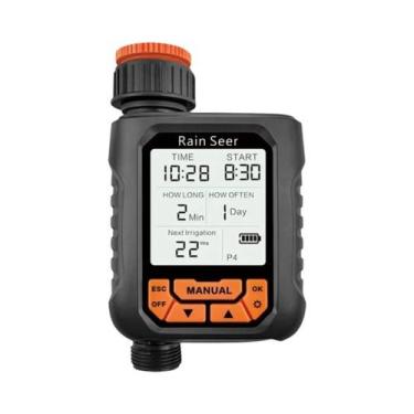 Imagem de Temporizador de Irrigação Automático com Display LCD Grande - À Prova 