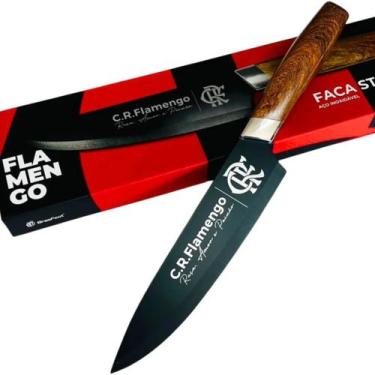 Imagem de Faca Steel Premium Times Flamengo - Brasfoot