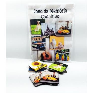 Imagem de Jogo Da Memória Cognitivo Idosos Com 10 Pares - Reidopendrive