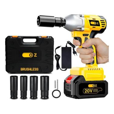 Imagem de Chave De Impacto A Bateria 1/2 Polegada Motor Brushless Ch35